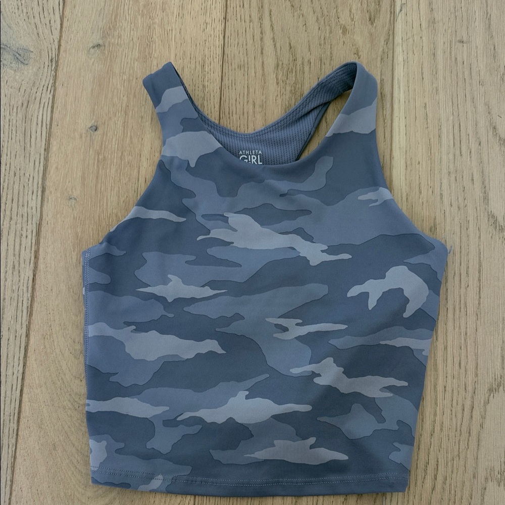 Athleta girls Camo Print Crop Top
